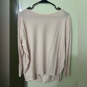 Lululemon blush pink long sleeve